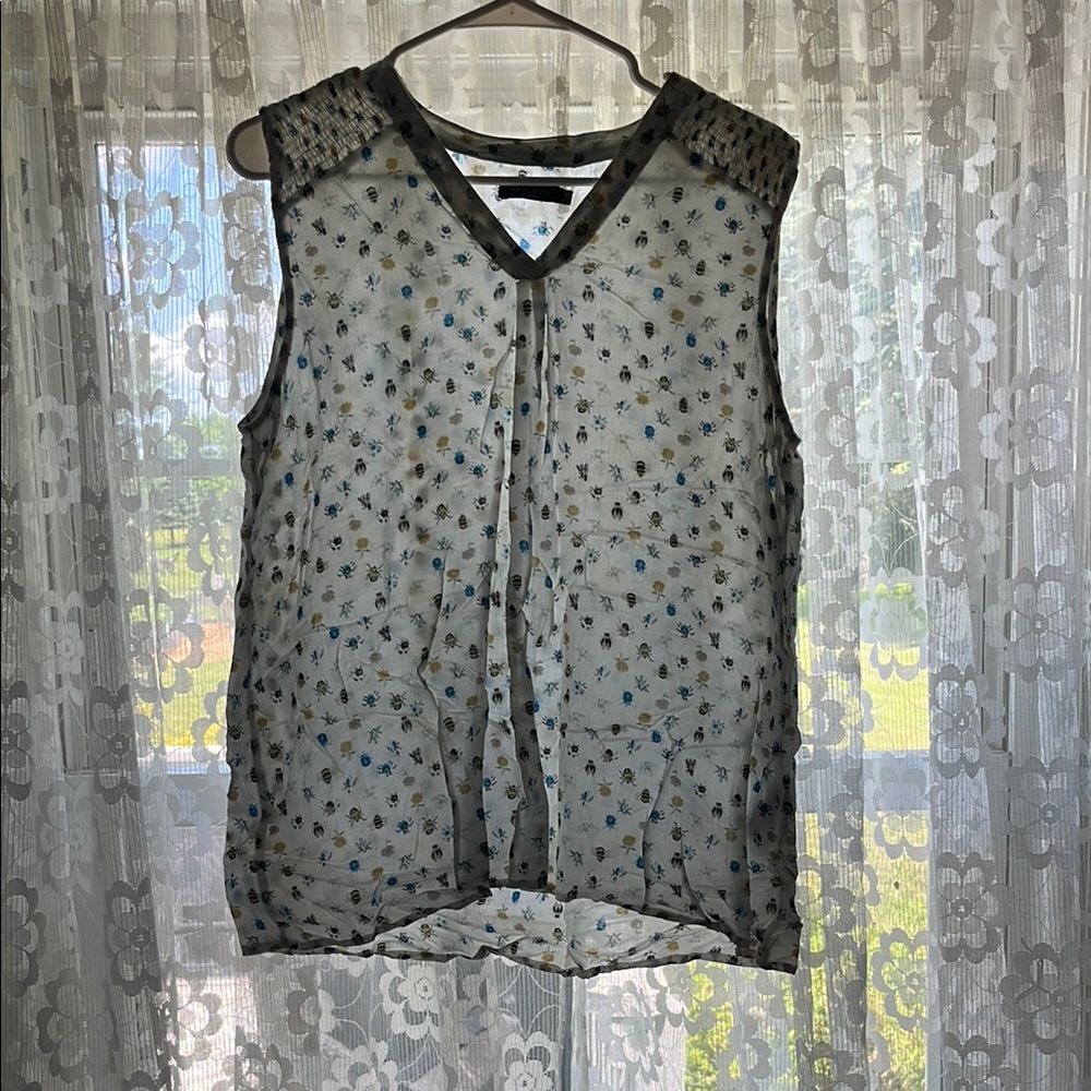 Bug print shirt